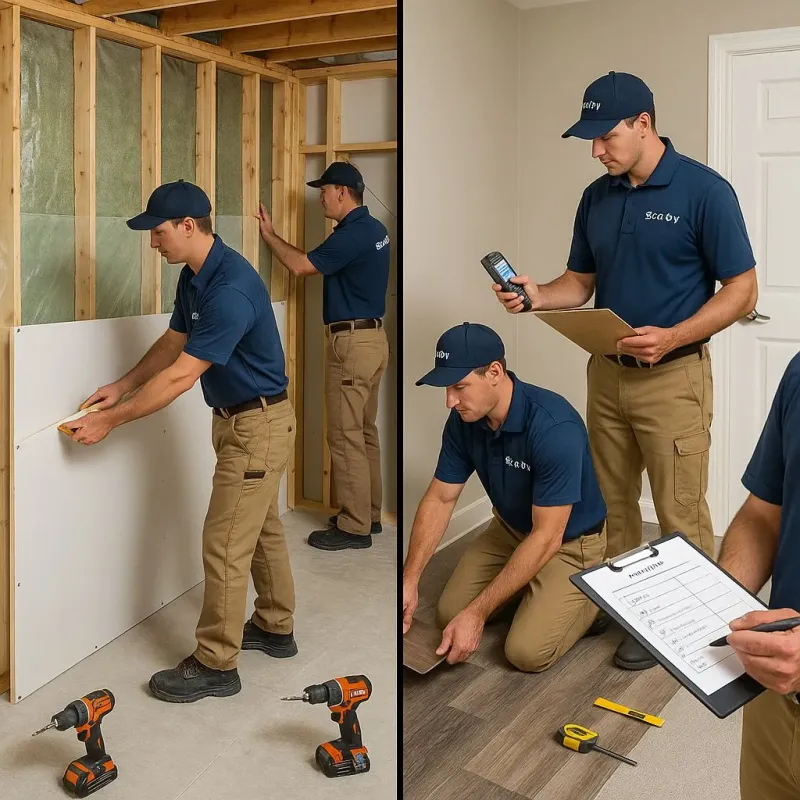Repairs and Reconstruction process in Wrightsville, AR